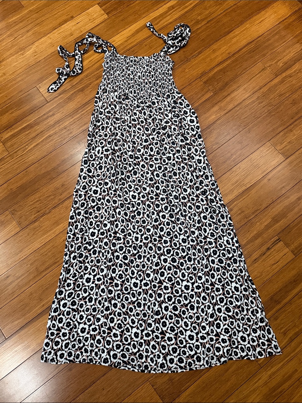 Diane Von Furstenberg DvF X Target Women's Smocked Tie Strap Poppy Dress XS